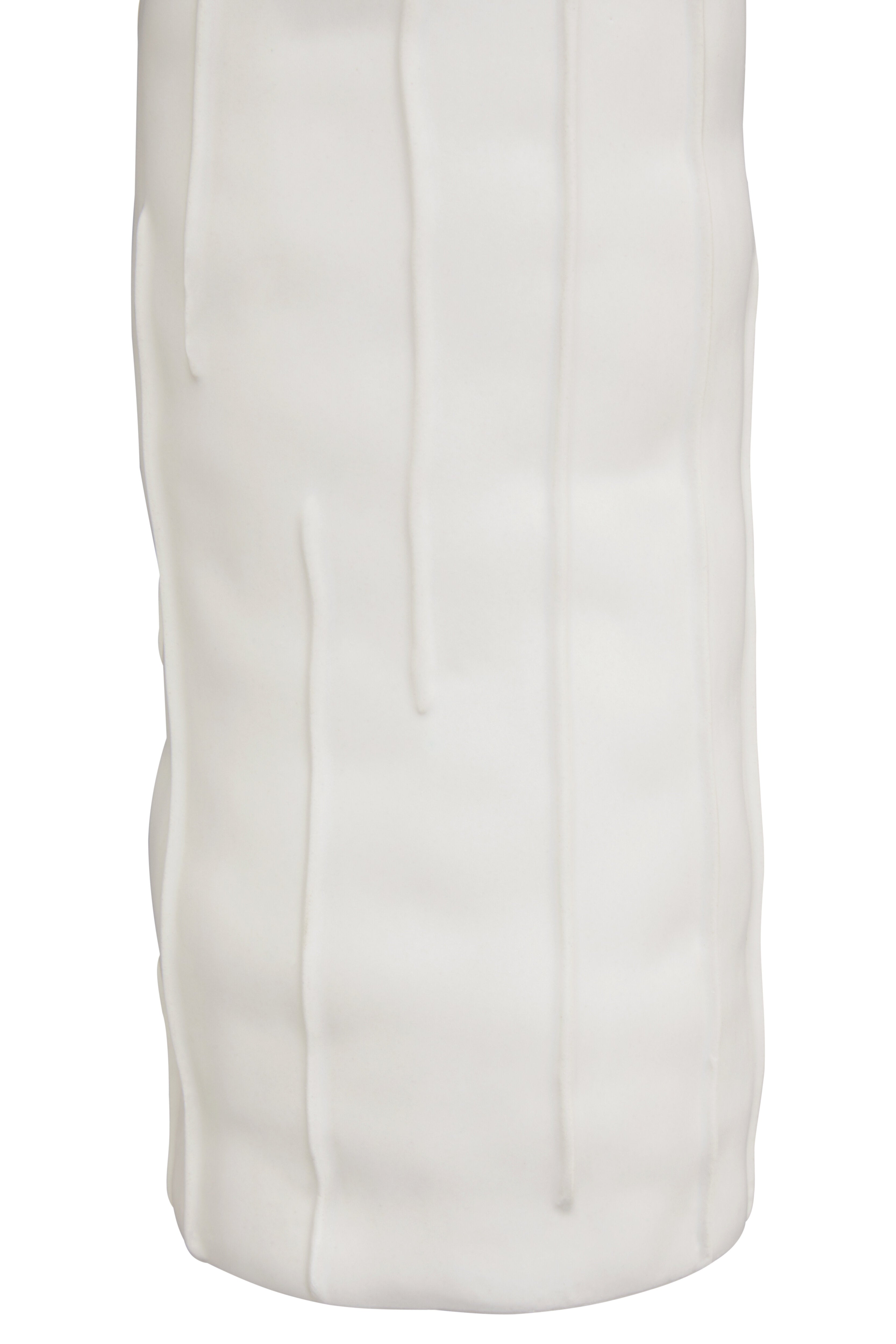 Allori Textured White Ceramic Vase Large